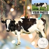 Personalized Your Milk Cow Photo Ornament