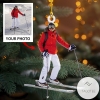 Personalized Your Skiing Photo Ornament