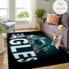 Philadelphia Eagles Area Rug NFL Football Team Logo Carpet Living Room Rugs Floor Decor 19122411