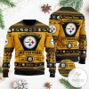 Pittsburgh Steelers Football Team Logo Personalized Ugly Christmas Sweater