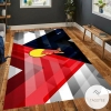 Red Bull Logo Mix Color Rug