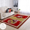 San Francisco 49ers Area Rug NFL Football Team Logo Carpet Living Room Rugs Floor Decor 03111