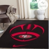 San Francisco 49ers Area Rug NFL Football Team Logo Carpet Living Room Rugs Floor Decor 19122115