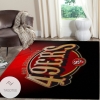 San Francisco 49ers Area Rug NFL Football Team Logo Carpet Living Room Rugs Floor Decor 1912217