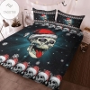 Skull Snow Black Bedding Set