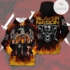 Slayer Nation Skull Rock Band Hoodie