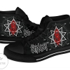 Slipknot Sneakers Rock Band High Top Shoes Fan High Top Shoes