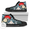 Snorlax Sneakers Pokemon High Top Shoes For Fan High Top Shoes