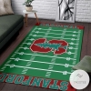 Stanford Cardinal Homefield Home Field Rug Football Team Logo Carpet Living Room Rugs Floor Decor F102116