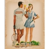 Tennis Couple And They Lived Happily Ever After Poster