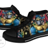 Thanos Comic Sneakers High Top Shoes Fan High Top Shoes