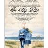 There Places I'll Remember In My Life Old Couple Poster
