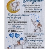 To My Daughter Be Strong Be Different And Be Yourself Baby Elephant Poster