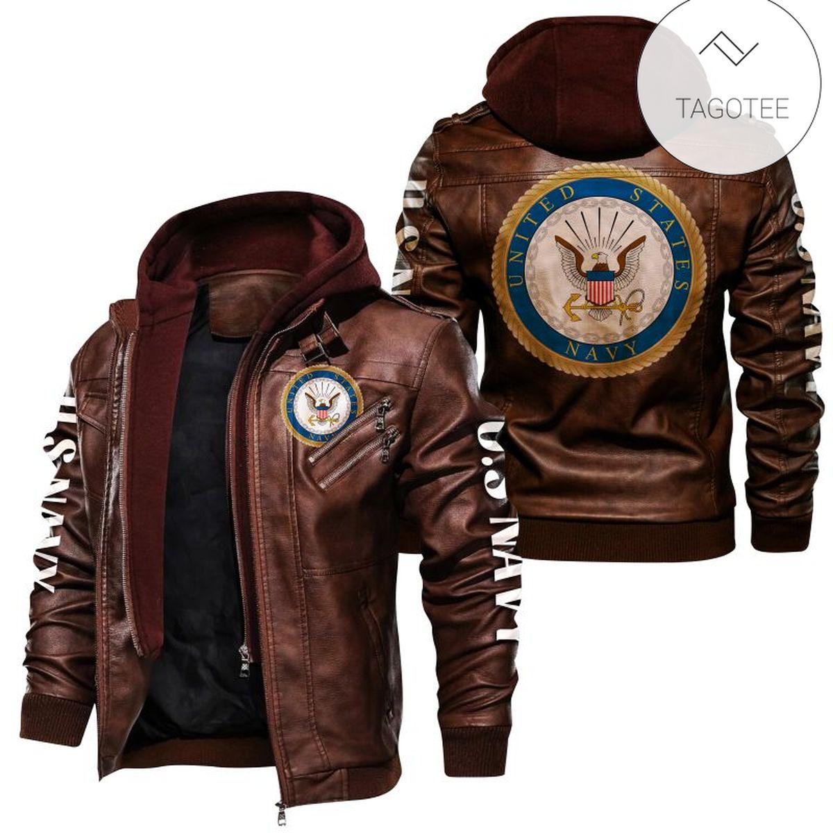 United States Navy 2D Leather Jacket