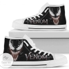 Venom Sneakers High Top Shoes Fan Gift High Top Shoes
