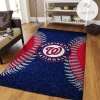 Washington Nationals Area Rug MLB Baseball Team Logo Carpet Living Room Rugs Floor Decor 2002172