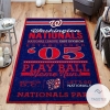 Washington Nationals MLB Baseball Area Rug Baseball Floor Decor RCDD81F31318