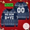 We Dem Boyz Dallas Cowboys Ugly Christmas Sweater