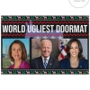 World Ugliest Joe Biden Kamala Harris Doormat