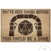 You've Seen Doors Before This Could Be A Door Dungeons And Dragons Doormat
