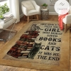 A Girl Really Loved Books And Cats Unique Custom Design Area Rug