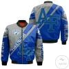 Air Force Falcons Logo Bomber Jacket Cross Style - NCAA