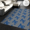 Air Force University Repeating Logo Rug NCAA Area Rug Carpet Bedroom Rug Christmas Gift US Decor