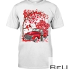 Alaskan Klee Kai Valentine Day Tree Truck Heart Shirt