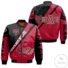Arkansas State Red Wolves Logo Bomber Jacket Cross Style - NCAA