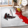 Atlanta Falcons Skyline NFL Area Rug Carpet Living Room Rug Family Gift US Decor