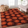 Basketball Ball Pattern Rug