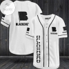 Blackened Logo Baseball Jersey Shirt