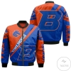 Boise State Broncos Logo Bomber Jacket Cross Style - NCAA