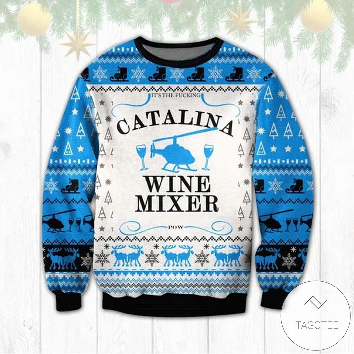 Catalina Wine Mixer 3D Christmas Sweater