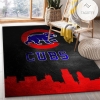 Chicago Cubs Skyline Area Rug Carpet Kitchen Rug Home US Decor