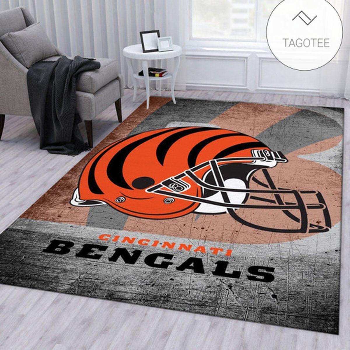 Cincinnati Bengals Nfl Area Rug Living Room Rug US Gift Decor