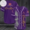 Crown Royal Logo And Skull Baseball Jersey Shirt