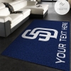 Customizable San Diego Padres Personalized Accent Rug Area Rug Carpet Living room and bedroom Rug Christmas Gift US Decor