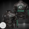 Dallas Stars Moto Leather Jacket
