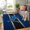 Detroit Lions Nfl Rug Room Carpet Sport Custom Area Floor Home Decor V1