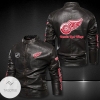 Detroit Red Wings Moto Leather Jacket