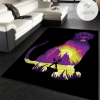 Evil Panthor Area Rug Carpet Living Room Rug Family Gift US Decor