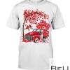 Great Dane Valentine Day Tree Truck Heart Shirt