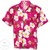 Hawaiian Shirt Aloha Big Plumeria Frangipani Holiday Sea Beach Pink Hf258p
