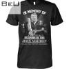 In Memory Of John Madden December 28 2021 Shirt