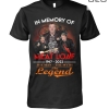 In Memory Of Meat Loaf 1947-2022 The Man The Myth The Legend Signature Shirt