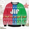 Jif Peanut Butter 3D Christmas Sweater