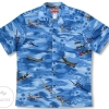 Kings Of The Sky Bombers Fighters Men'S Airplane Hawaiian Shirt