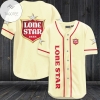 Lone Star Beer Logo Baseball Jersey Shirt