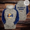 Los Angeles Rams Plaid Flannel All Over Print Hoodie
